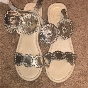 gold wedge jack rogers